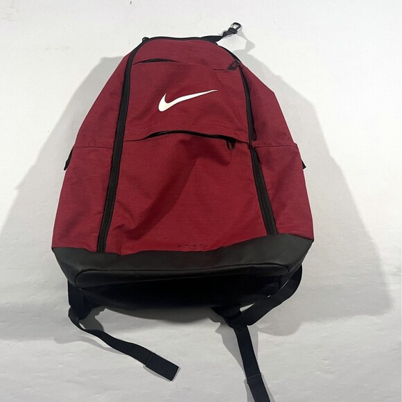 Nike Other - Nike Training Brasilia Gym School Backpack Poly RED Bookbag Travel FLAW